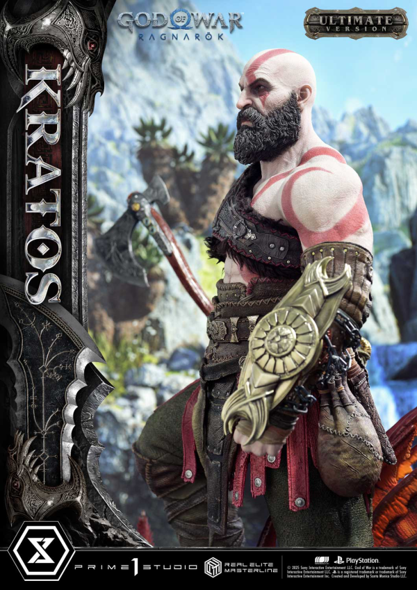 Prime 1 Studio Real Elite Masterline God of War: Ragnarok Kratos Ultimate Version | 4582647120793