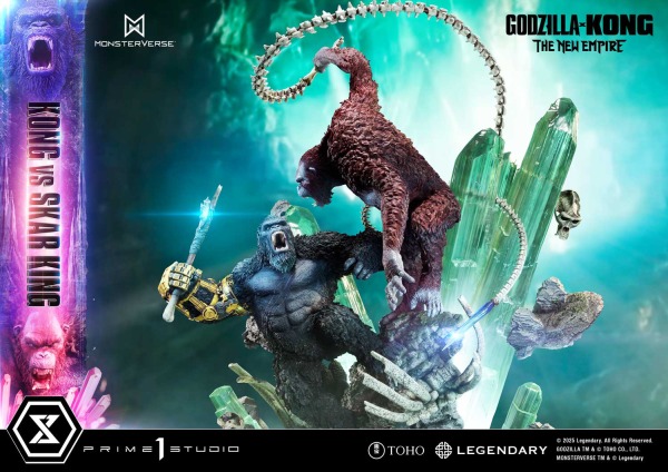 Prime 1 Studio Ultimate Diorama Masterline Godzilla x Kong: The New Empire (Film) Kong vs Skar King Bonus Version | 4582647121707