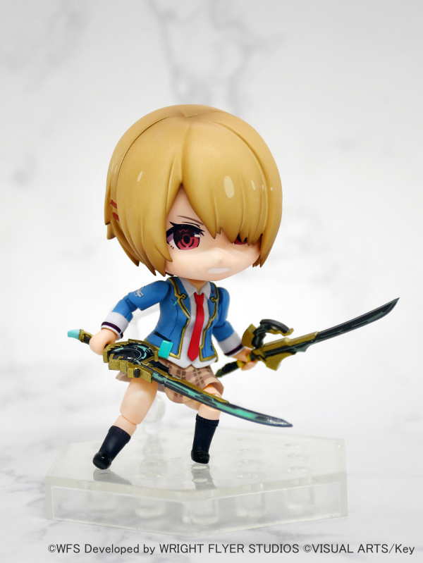 elcoco DFORM+ Heaven Burns Red Ruka Kayamori Deforme Action Figure | 4515142459587