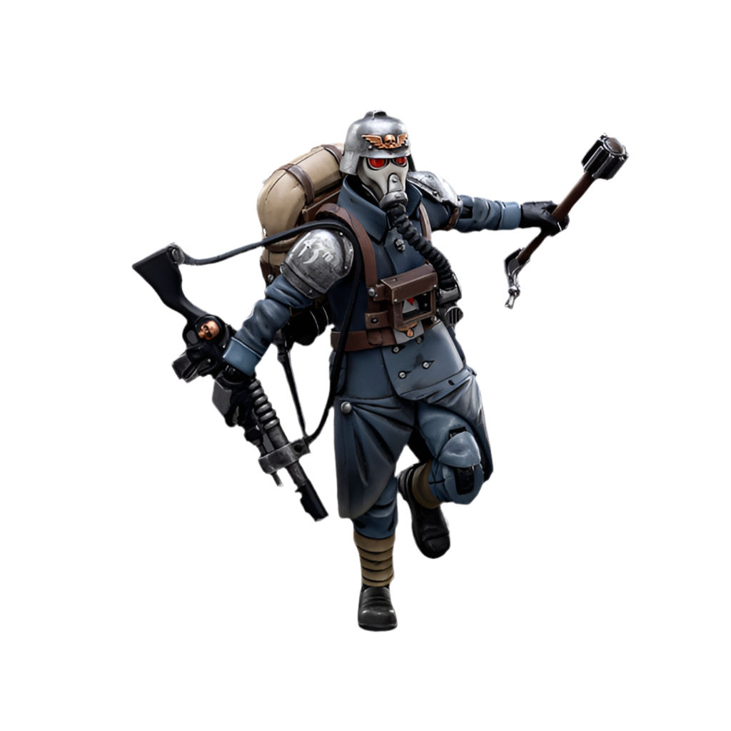 JOYTOY Astra Militarum Death Korps of Krieg Veteran Squad Guardsman | 6973130372665