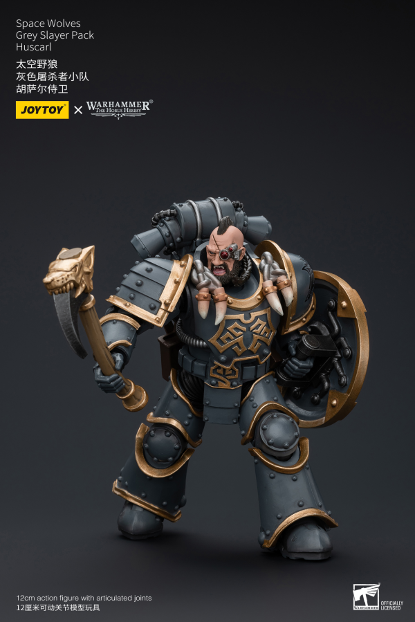 Joy Toy Space Wolves Grey Slayer Pack Huscarl | 6973130377387