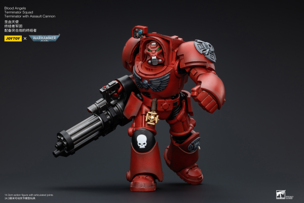 Joy Toy Blood Angels Terminator Squad Terminator with Assault Cannon | 6973130375949