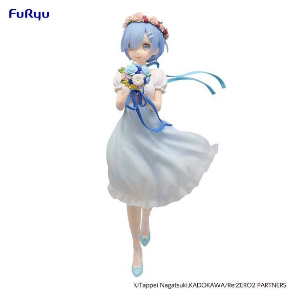 FURYU Corporation Re:ZERO -Starting Life in Another World- Trio-Try-iT Figure -Rem Bridesmaid- | 4582655073159