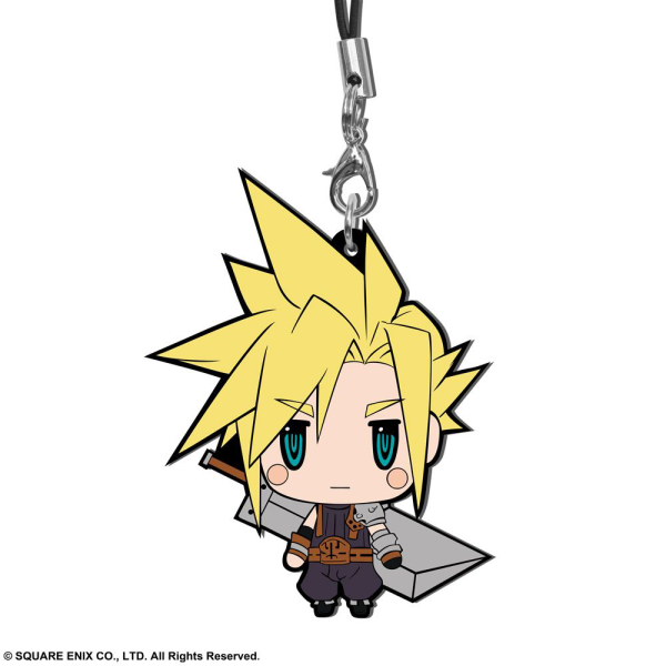 SQUARE ENIX FINAL FANTASY TRADING RUBBER STRAP FF VII EXTENDED EDITION (Blind box set of 12) (DISPLAY) | 4988601347297