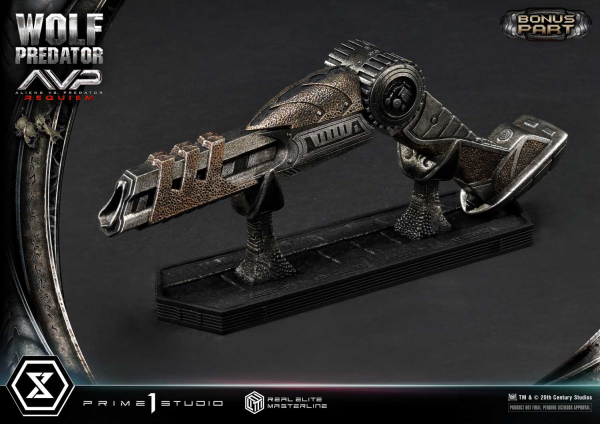 Prime 1 Studio Real Elite Masterline Aliens vs. Predator: Requiem Wolf Predator DX Bonus Version | 4582647121646