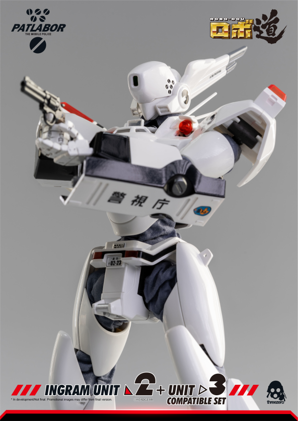 threezero Mobile Police Patlabor - ROBO‐DOU Ingram Unit 2 + Unit 3 Compatible Set | 4897056202429