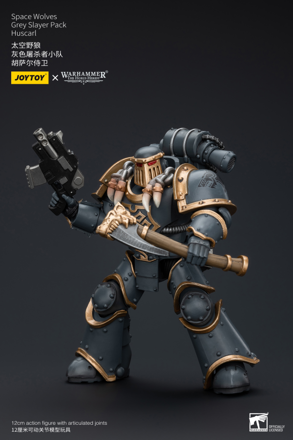 Joy Toy Space Wolves Grey Slayer Pack Huscarl | 6973130377387