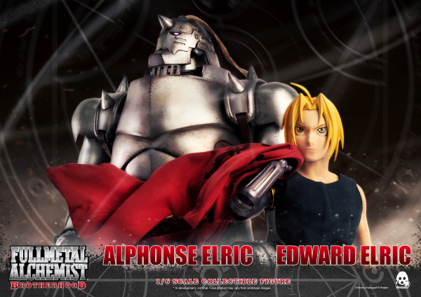 threezero Fullmetal Alchemist: Brotherhood - FigZero 1/6 Edward Elric + Alphonse Elric Twin-Pack | 4895250812307