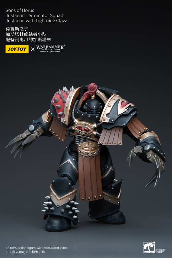 Joy Toy Sons of Horus Justaerin Terminator Squad Justaerin with Lightning Claws | 6973130379725