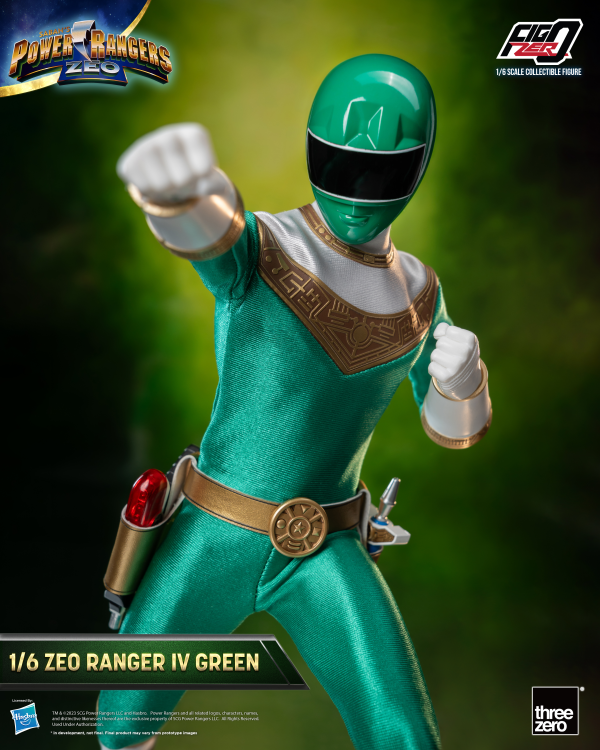 Three Zero Power Rangers Zeo - FigZero 1/6 Zeo Ranger IV Green | 4895250810402