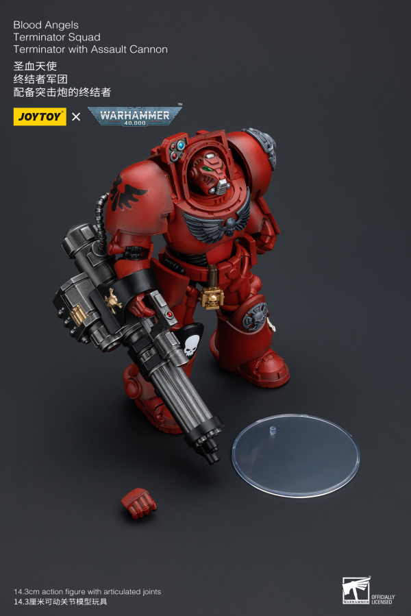 Joy Toy Blood Angels Terminator Squad Terminator with Assault Cannon | 6973130375949