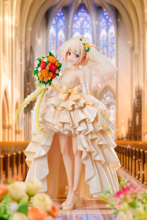 ANIPLEX Lycoris Recoil Chisato Nishikigi Wedding dress Ver. 1/7 Scale Figure | 4534530788177