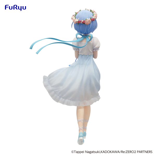 FURYU Corporation Re:ZERO -Starting Life in Another World- Trio-Try-iT Figure -Rem Bridesmaid- | 4582655073159