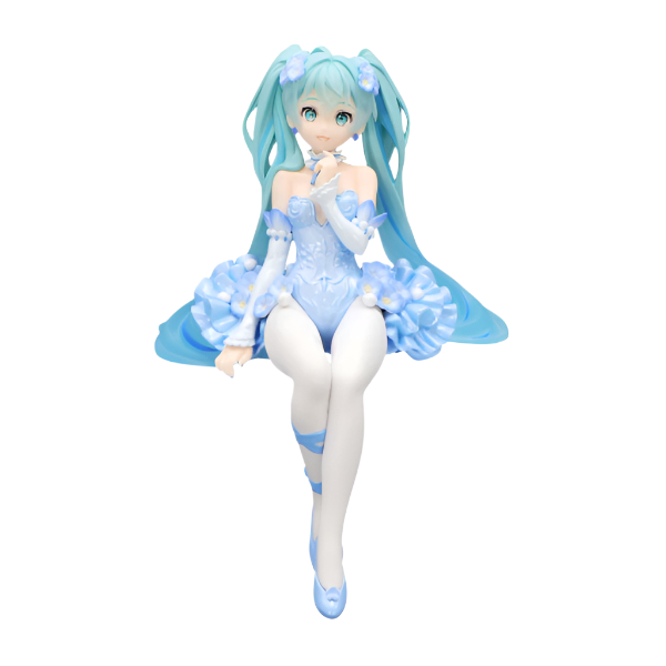 FuRyu Hatsune Miku Noodle Stopper Figure -Flower Fairy Nemophila Pail Blue Color ver.- | 4582782366797