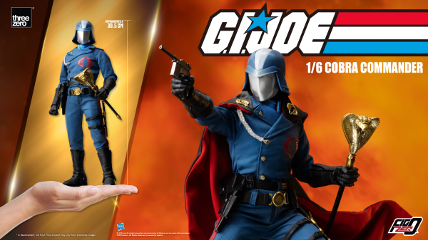 Three Zero G.I. Joe - FigZero 1/6 Cobra Commander | 4895250803558
