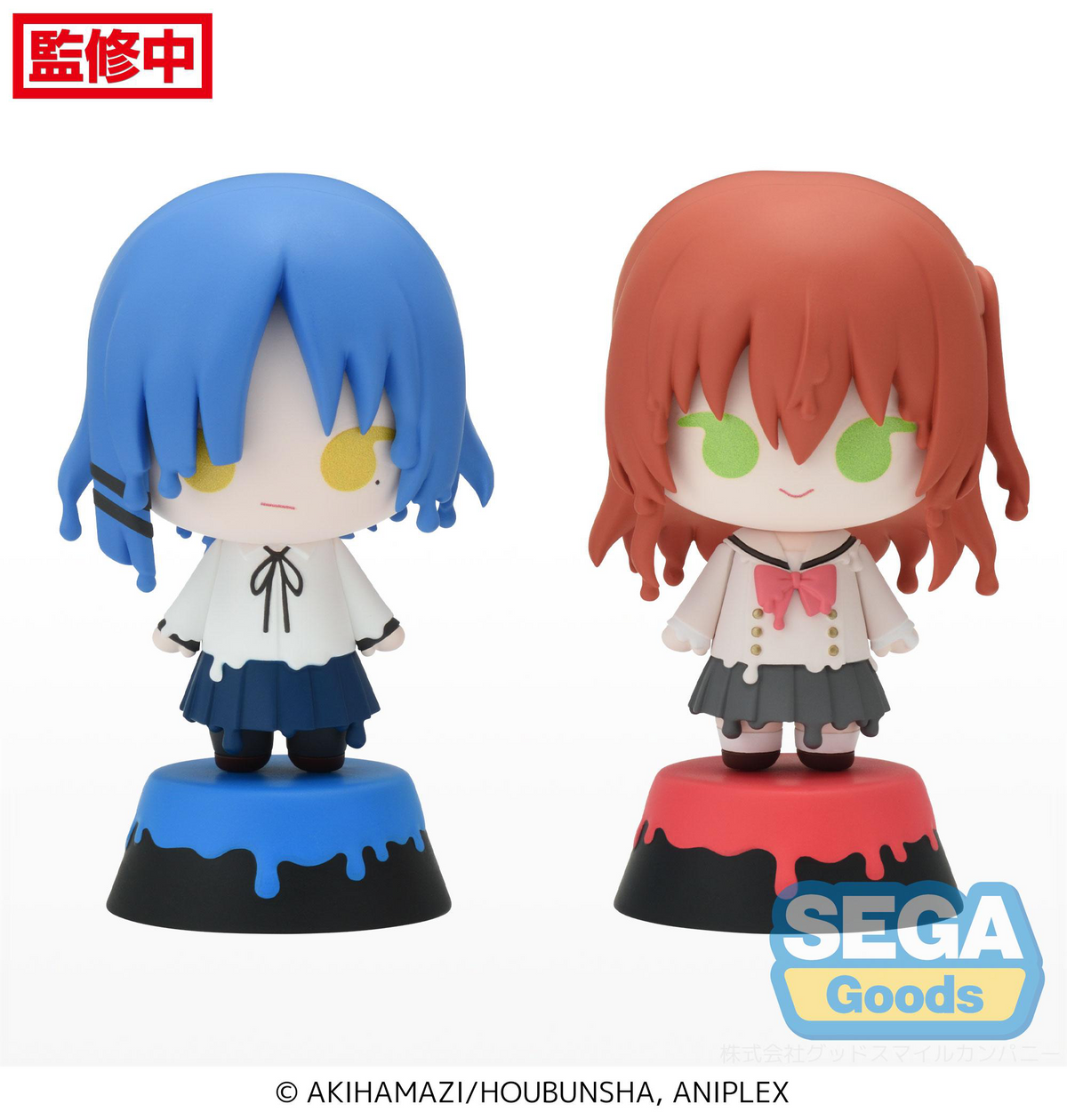 SEGA Tiny Melties Anime "BOCCHI THE ROCK" Mini Figure Vol.2 (EX) (Pack of 1 Ryo, 1 Ikuyo) (Box of 2)