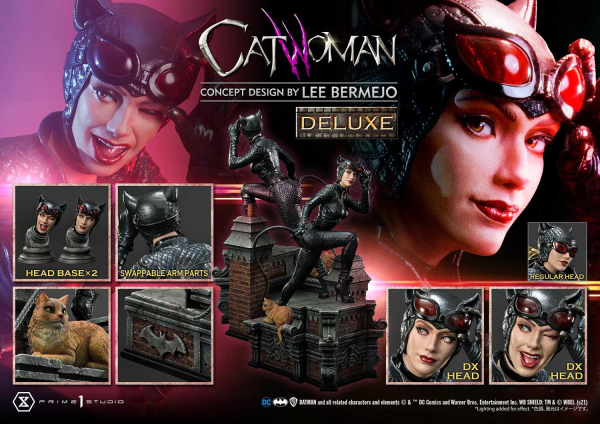 Prime 1 Studio Museum Masterline Batman (Comics) Catwoman (Concept Design by Lee Bermejo) DX Bonus Version(4580708038285)