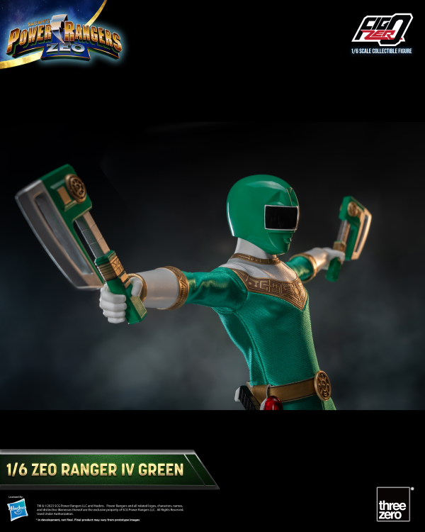 Three Zero Power Rangers Zeo - FigZero 1/6 Zeo Ranger IV Green | 4895250810402