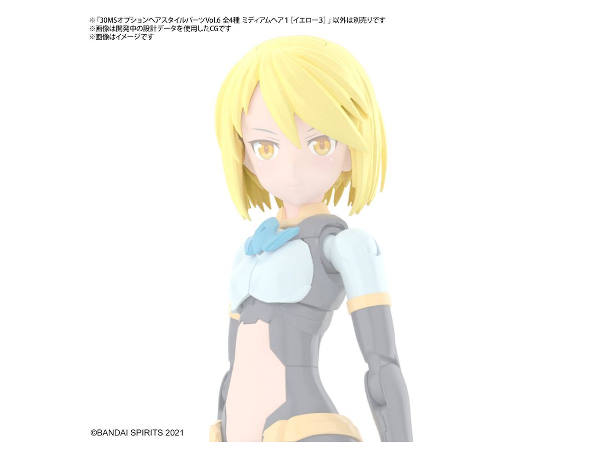 Bandai 30 Minute Sisters Option Hair Style Parts Vol.6 | 4573102642158