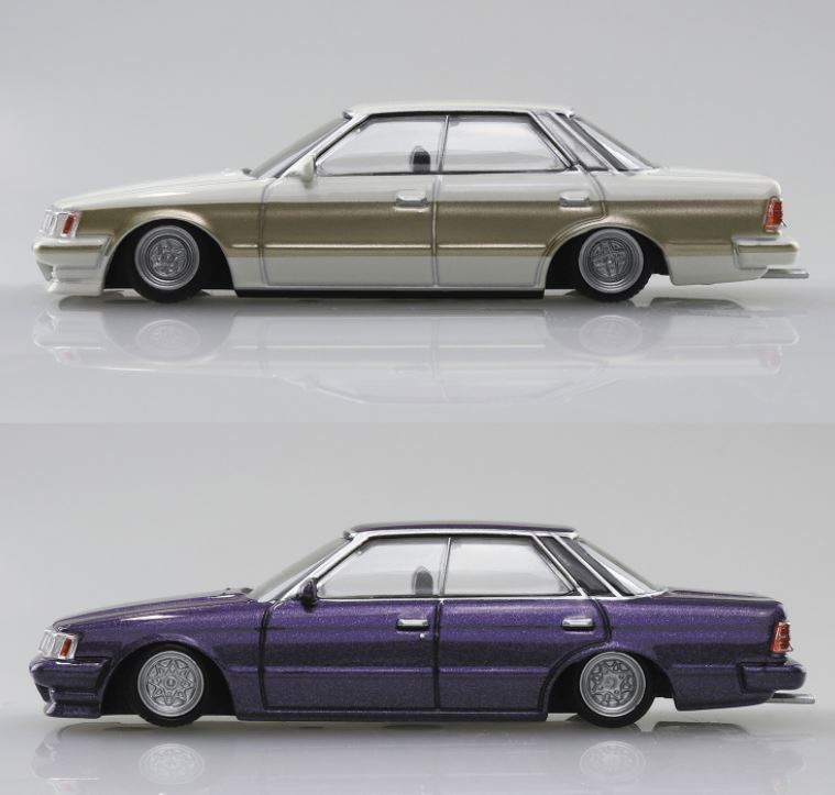 Aoshima 1/64 Mini Car Grand Champion Collection Part.13, Blind Box of 12