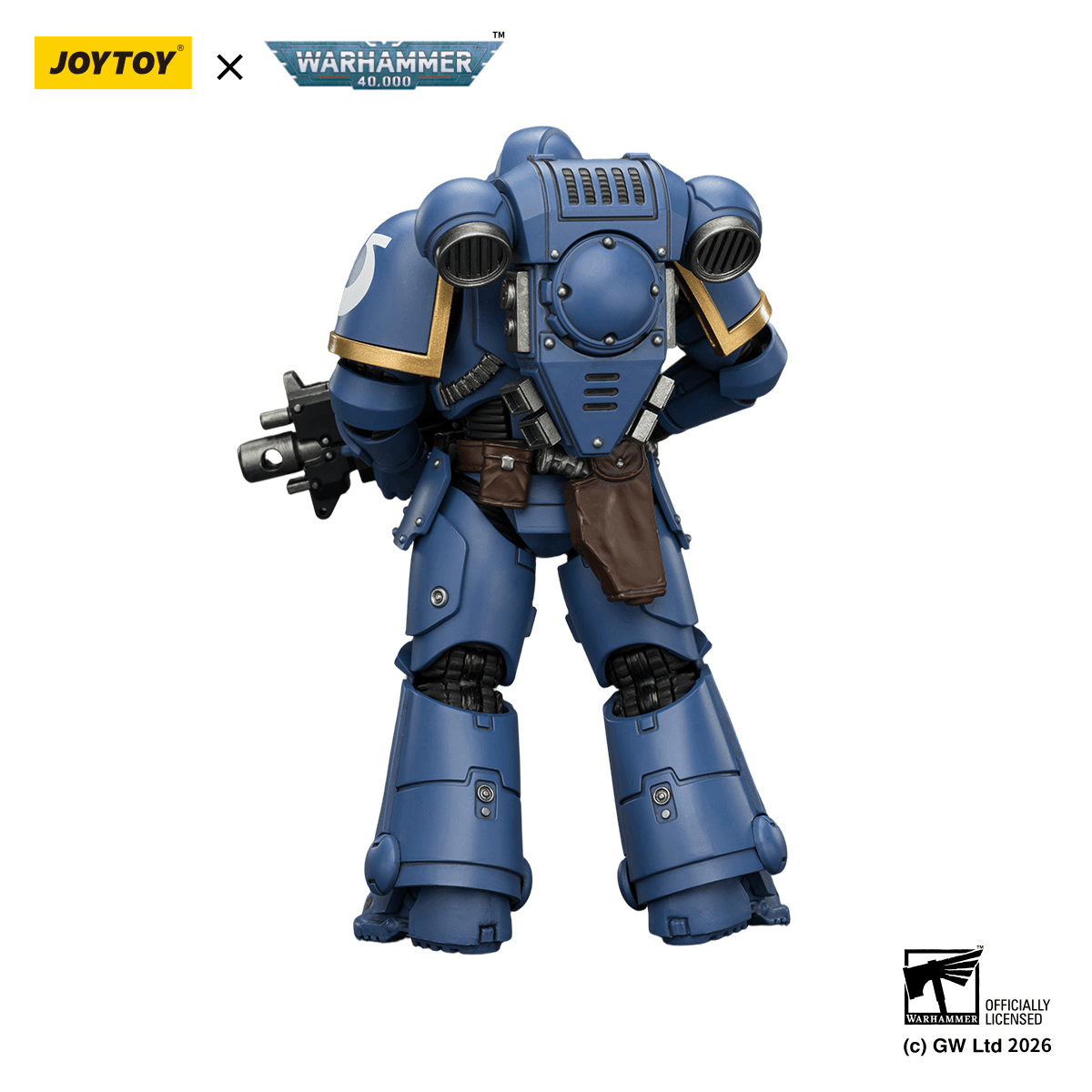 Ultramarines Intercessor with Bolt Rifle, Bolt Pistol and Chainsword | 6927054403813