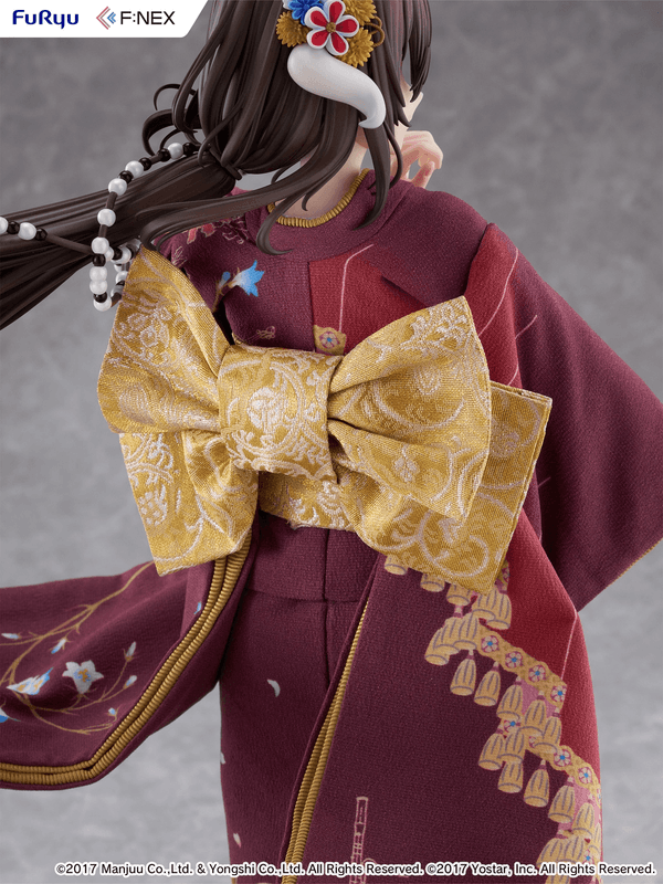 FURYU Mikasa blue flower komachi ver -Japanese Doll- 1/4 Scale Figure | 4582655078574