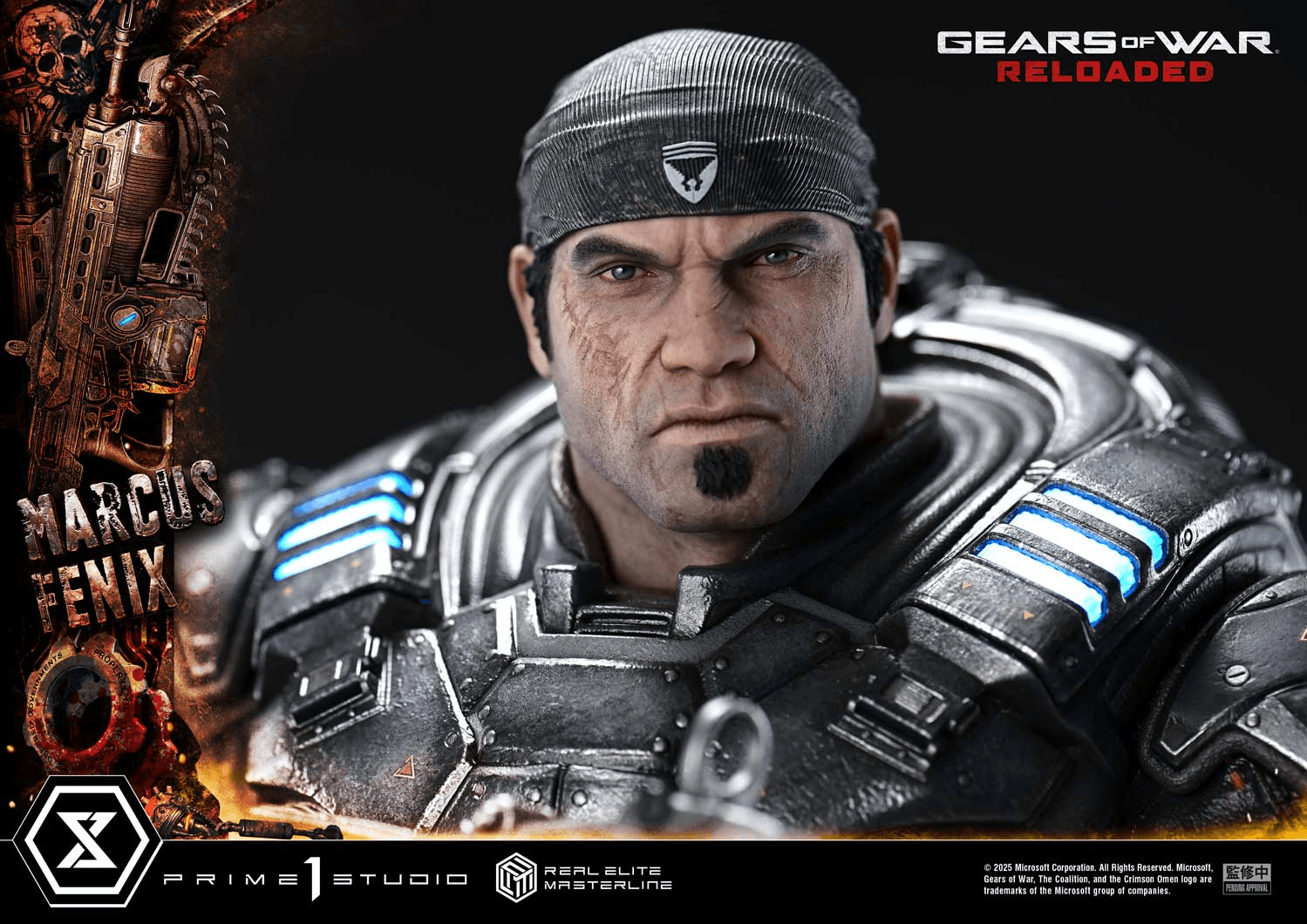 Real Elite Masterline Gears of War: Reloaded Marcus Fenix | 4582647123473