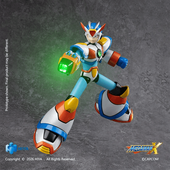 None Scale 5.8 Inch Mega Man X series X Max Armor Action Figure