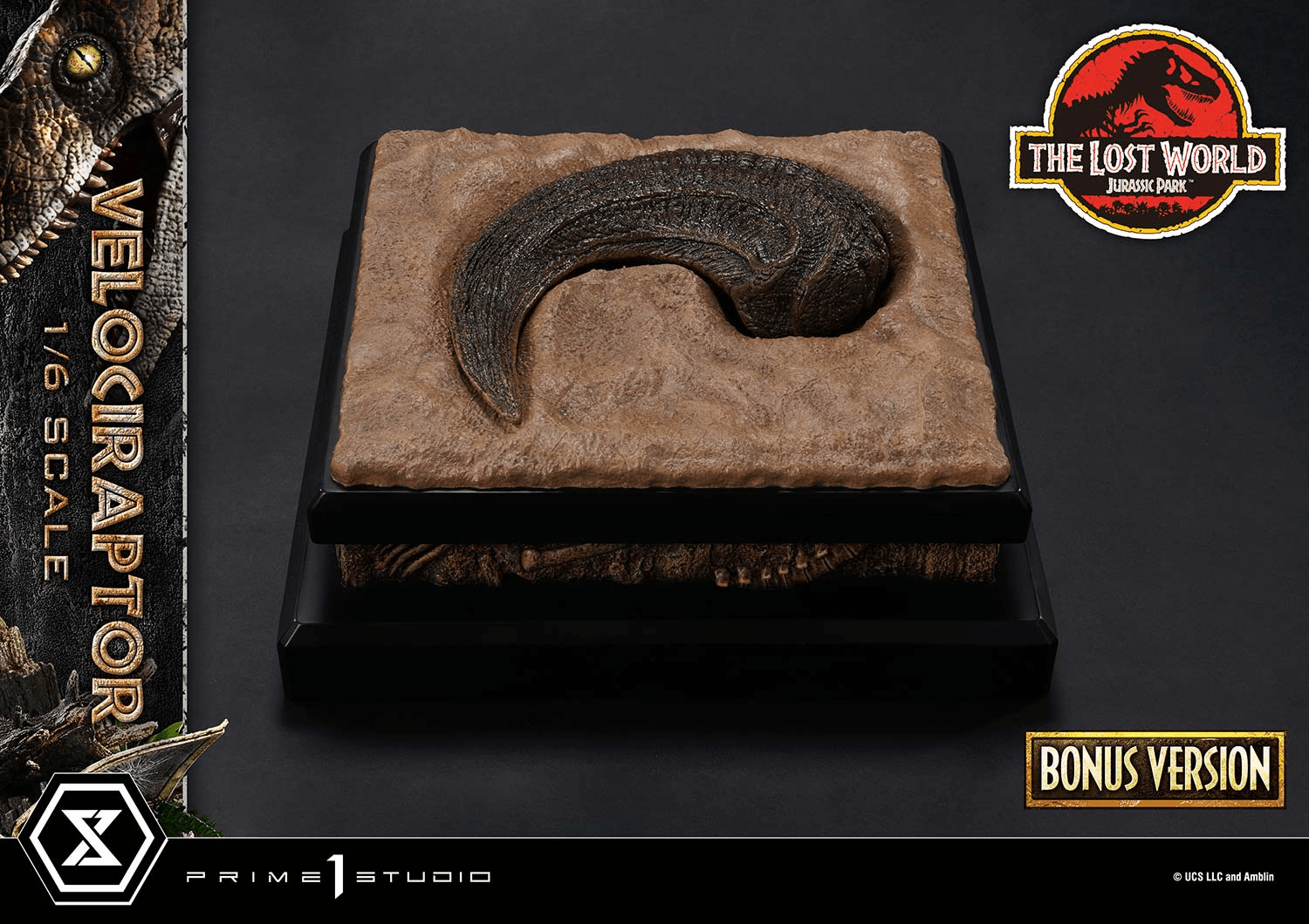 Legacy Museum Collection The Lost World: Jurassic Park (Film) Velociraptor Bonus Version 1/6 Scale | 4582647122698