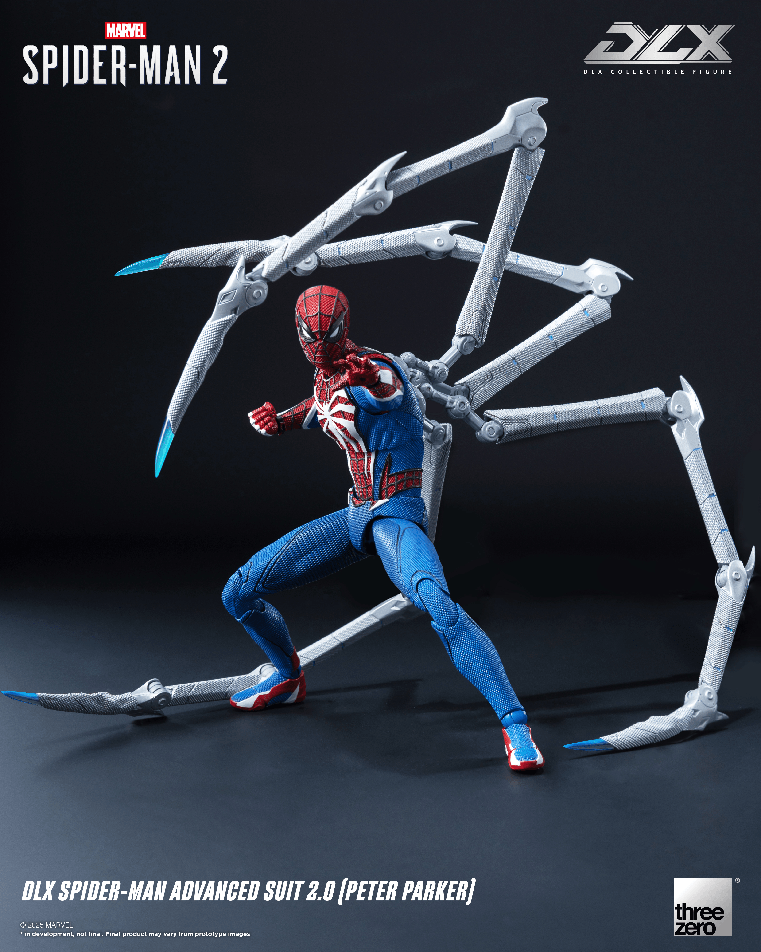 Marvel's Spider-Man 2: DLX Spider-Man Advanced Suit 2.0 (Peter Parker) | 4895250819283