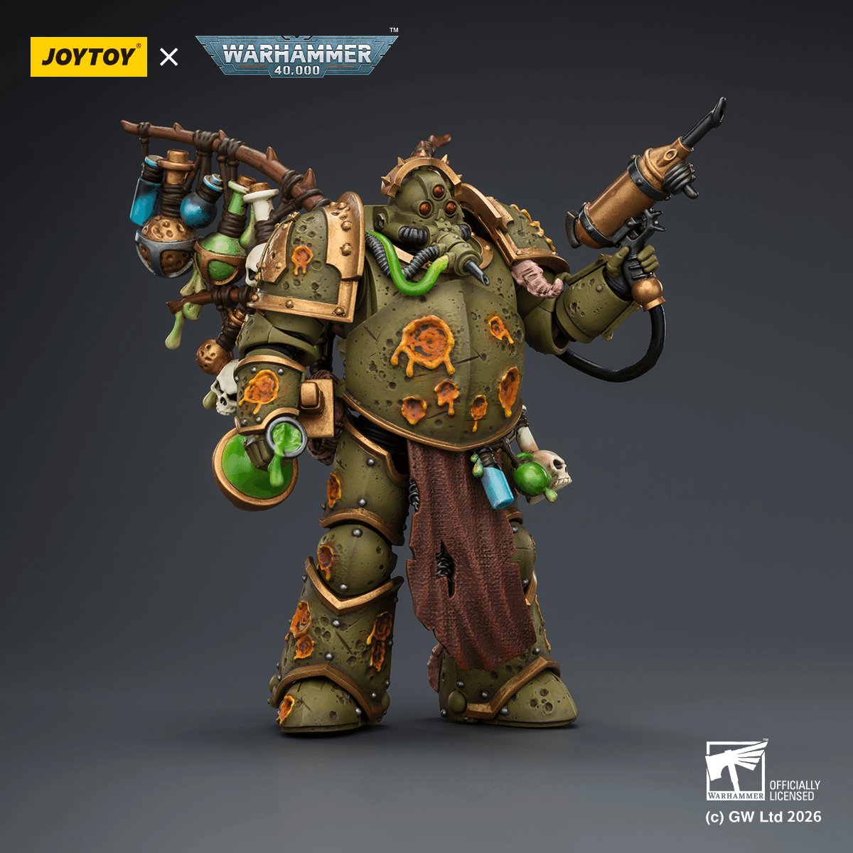 Death Guard Biologus Putrifier with Injector Pistol and Hyper Blight Grenades | 6927054403981