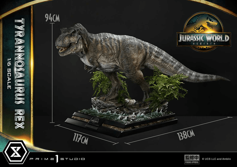Prime 1 Studio Legacy Museum Collection Jurassic World Rebirth Tyrannosaurus Rex 1/6 Scale | 458264712222