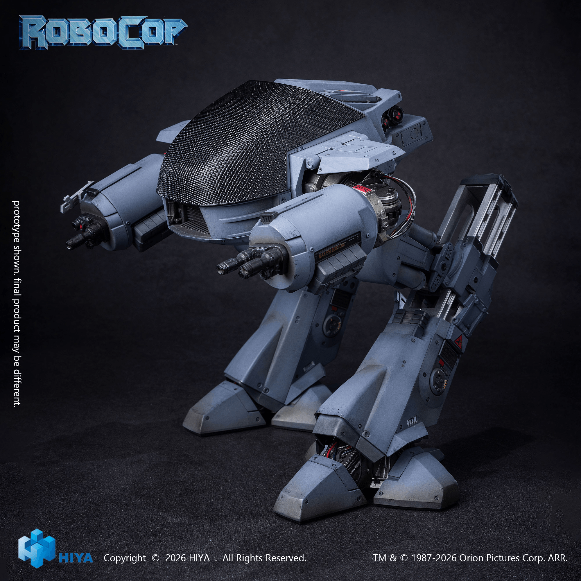 1/12 Scale 6 Inch RoboCop ED-209 Action Figure | 6957534203916