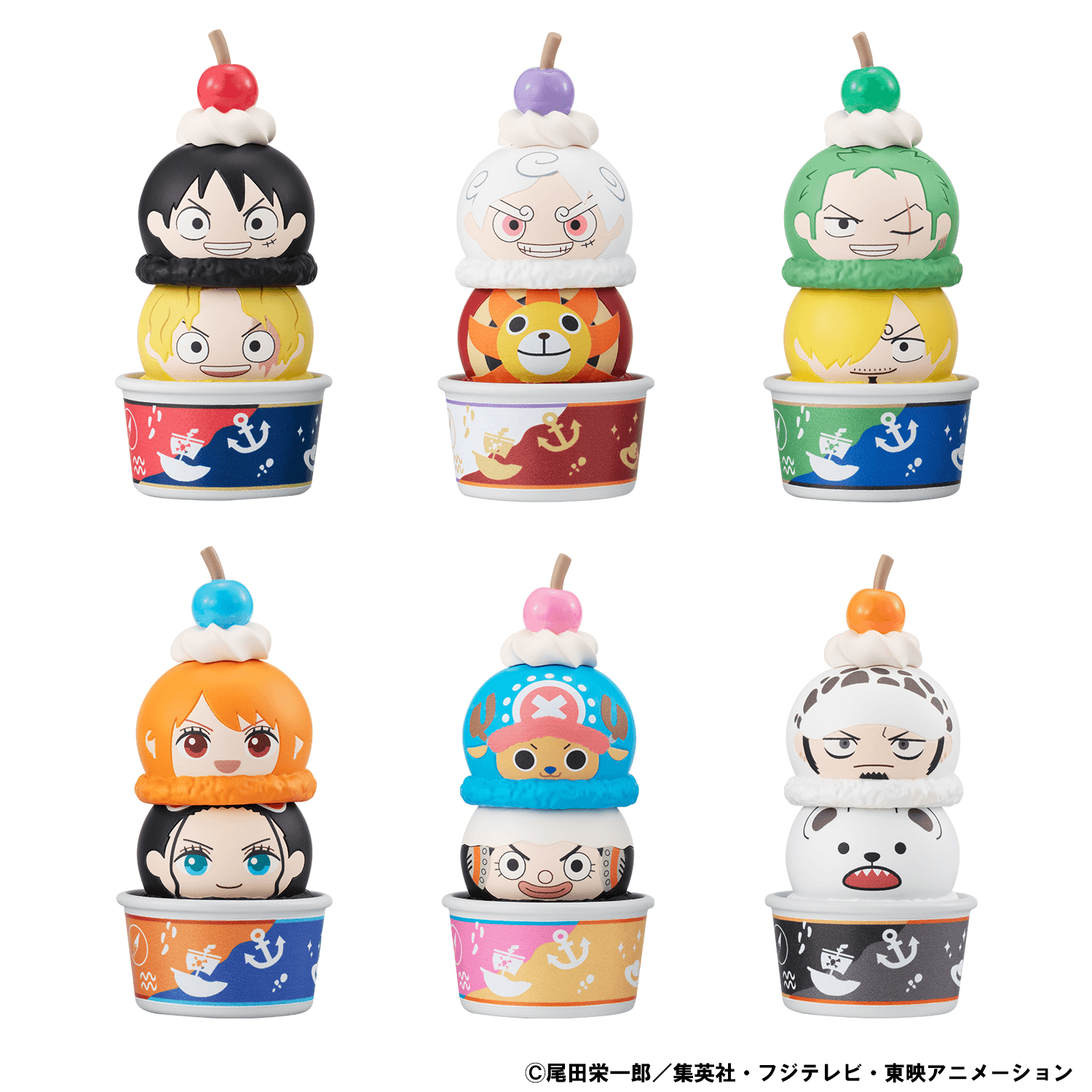 Tsumichen Stack up & Change ONE PIECE set【with gift】 | 4535123848698