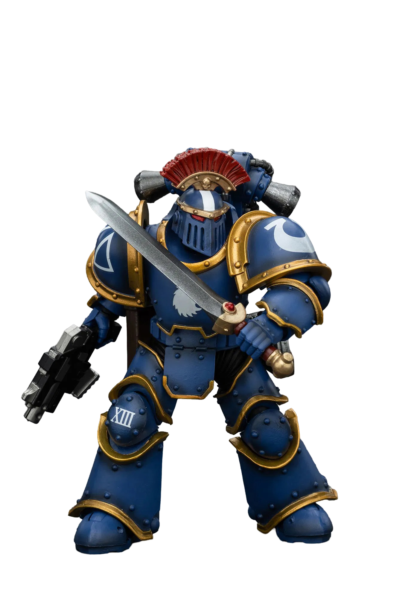 JOYTOY Ultramarines Legion MKIII Tactical Squad Sergeant with Power Sword | 6927054400102