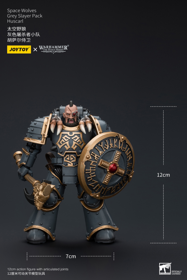 Joy Toy Space Wolves Grey Slayer Pack Huscarl | 6973130377387