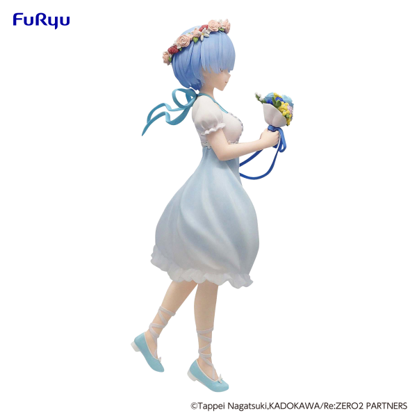 FURYU Corporation Re:ZERO -Starting Life in Another World- Trio-Try-iT Figure -Rem Bridesmaid- | 4582655073159