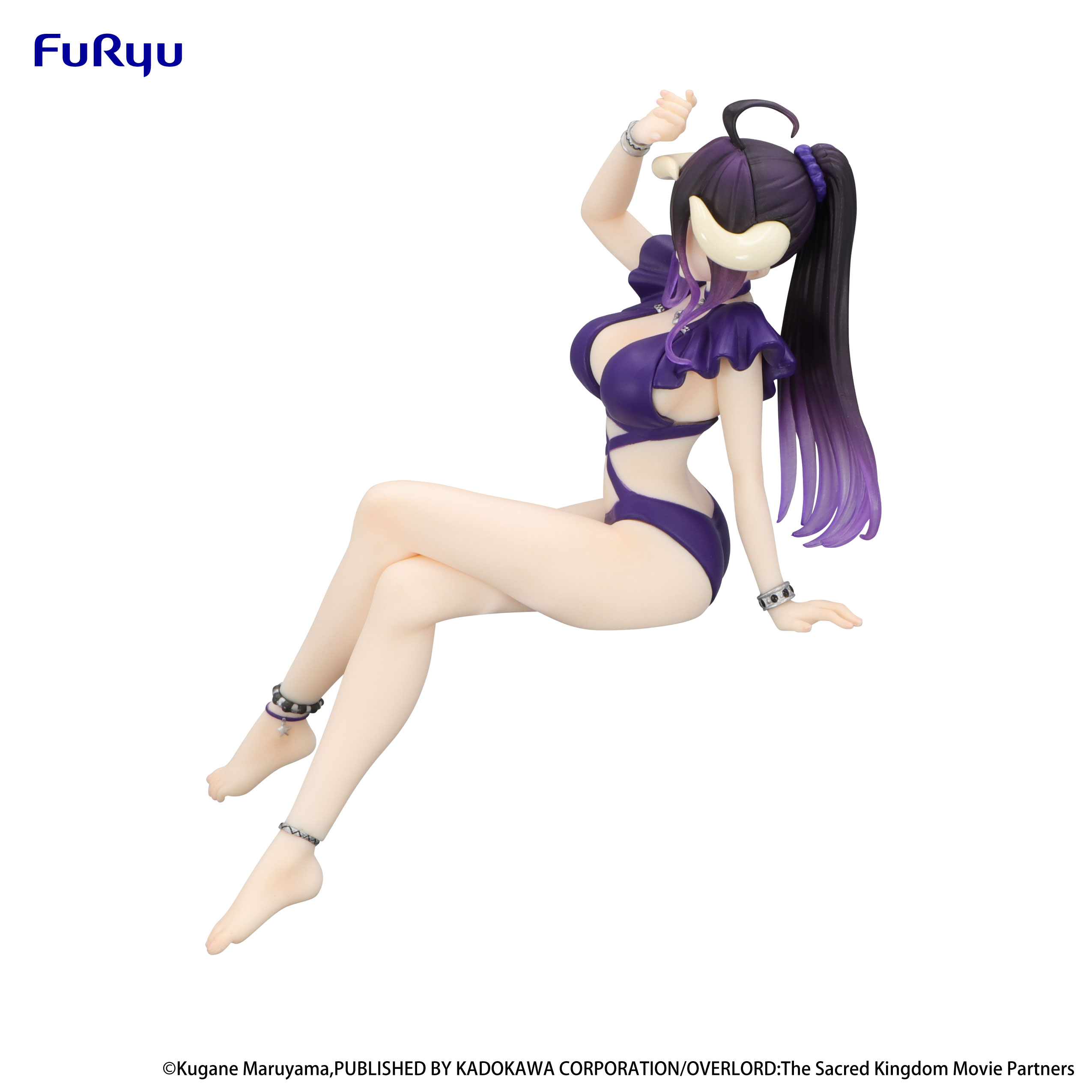 OVERLORD Noodle Stopper Figure -Albedo Swimsuit Dark Purple Color ver.- | 4571623501787