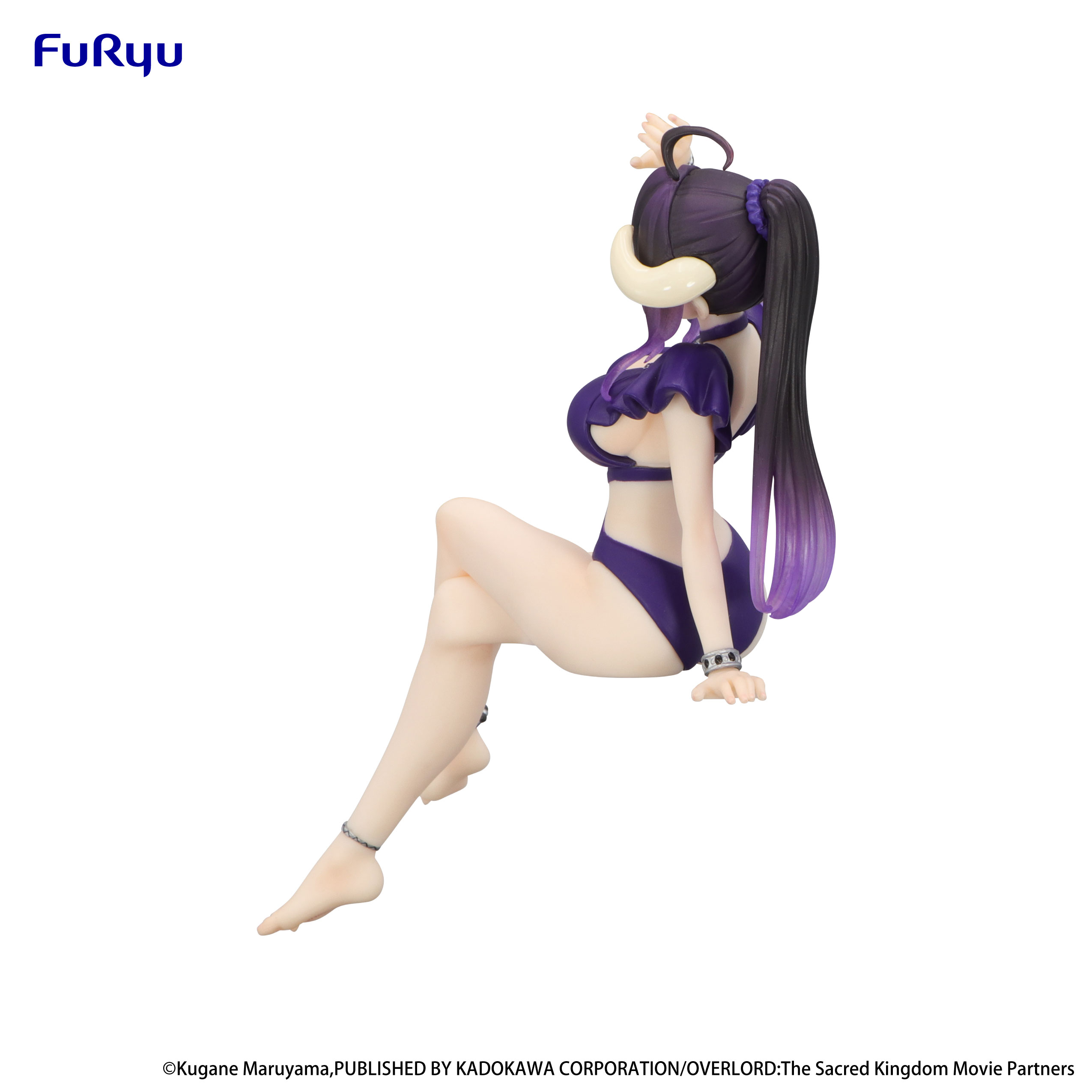 OVERLORD Noodle Stopper Figure -Albedo Swimsuit Dark Purple Color ver.- | 4571623501787
