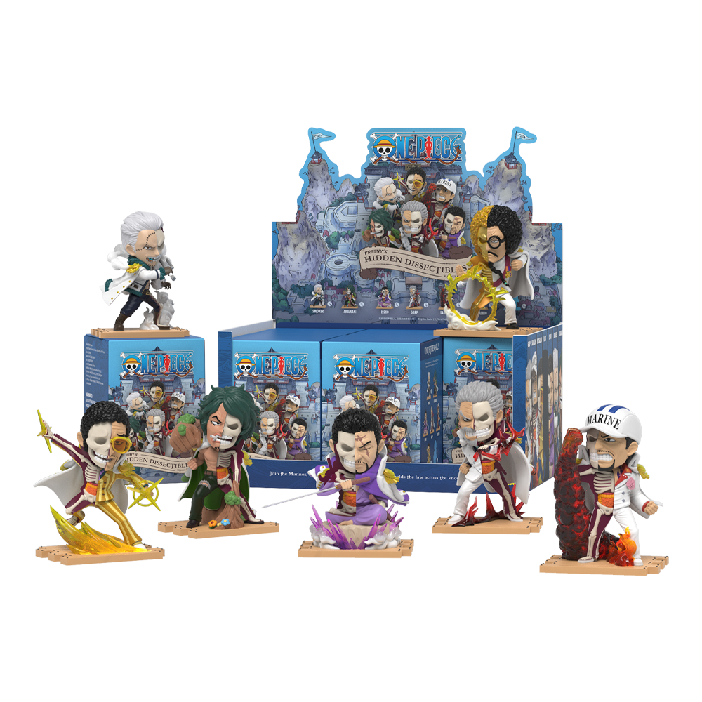 Mighty Jaxx Freeny's Hidden Dissectibles: One Piece Marines Edition