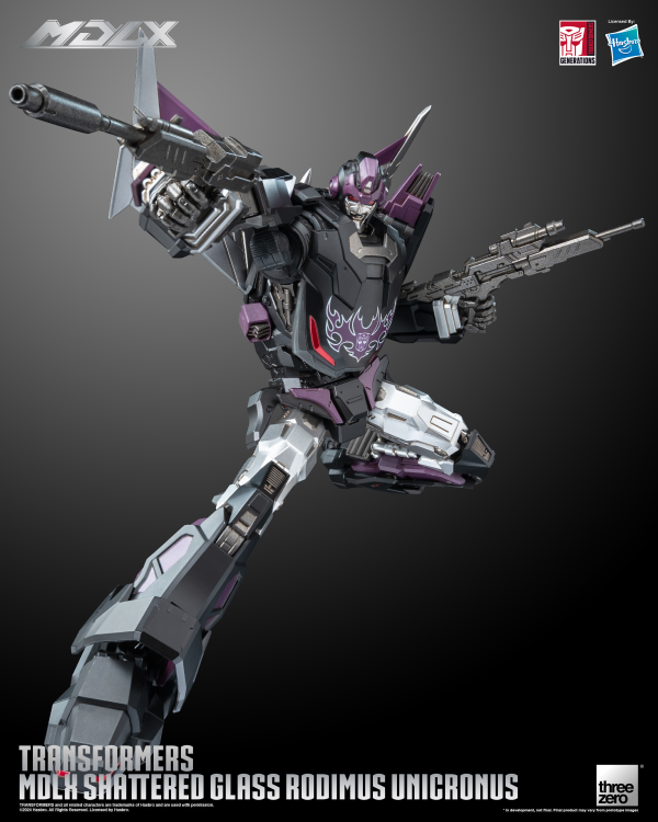 threezero Transformers - MDLX Shattered Glass Rodimus Unicronus | 4895250814110