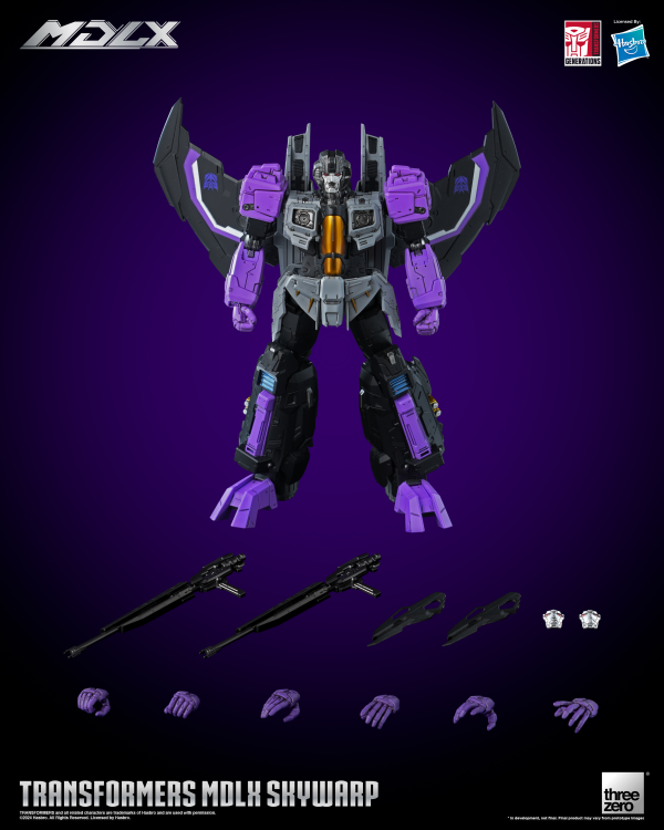 Three Zero Transformers: MDLX Skywarp | 4895250810532