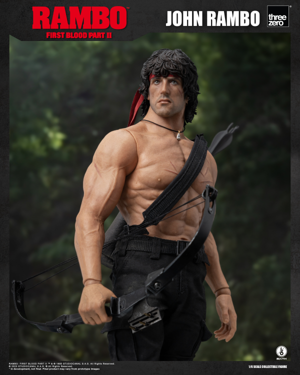 Three Zero Rambo: First Blood Part II - 1/6 John Rambo | 4897056205239