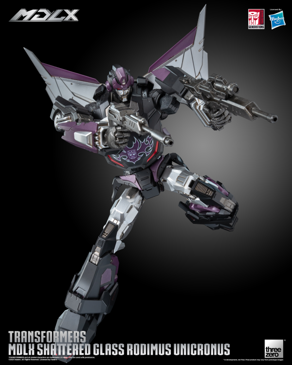 threezero Transformers - MDLX Shattered Glass Rodimus Unicronus | 4895250814110
