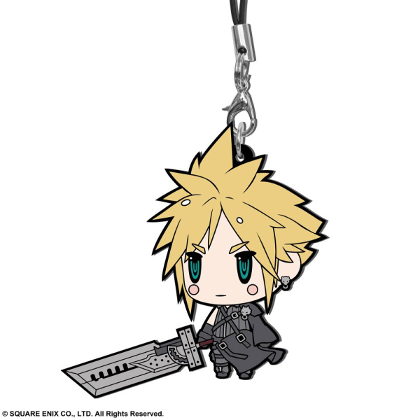 SQUARE ENIX FINAL FANTASY TRADING RUBBER STRAP FF VII EXTENDED EDITION (Blind box set of 12) (DISPLAY) | 4988601347297