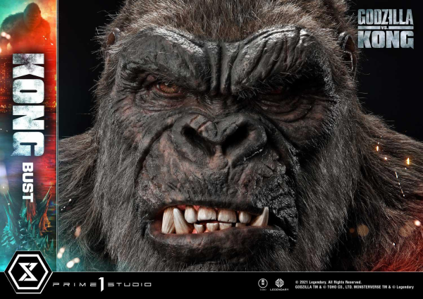 Prime 1 Studio Life Size Bust Godzilla vs Kong (Film) Kong | 4580708032122