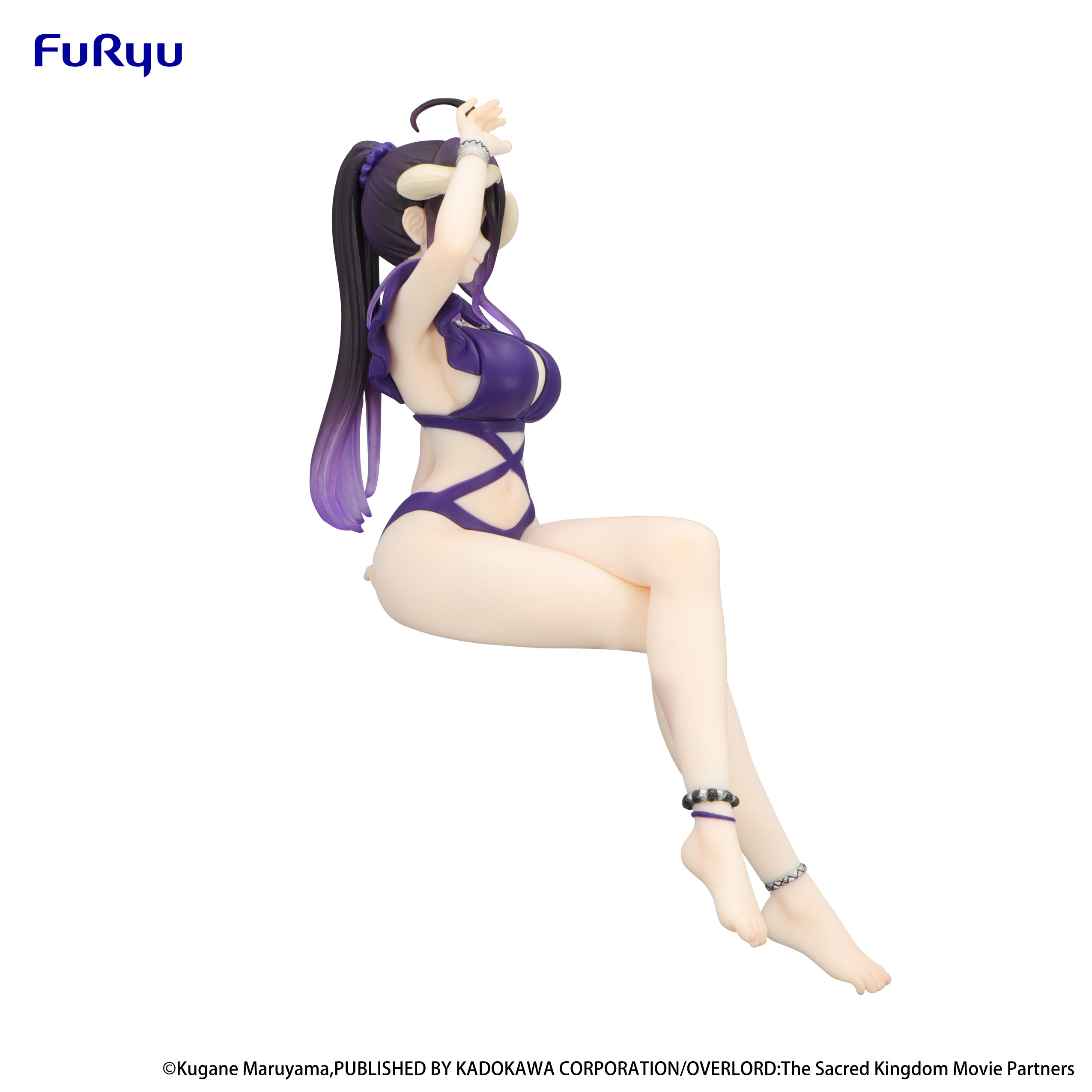OVERLORD Noodle Stopper Figure -Albedo Swimsuit Dark Purple Color ver.- | 4571623501787