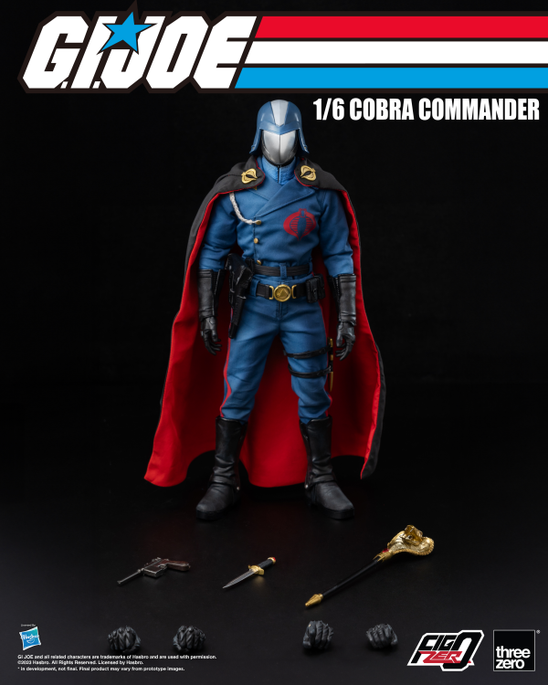 Three Zero G.I. Joe - FigZero 1/6 Cobra Commander | 4895250803558