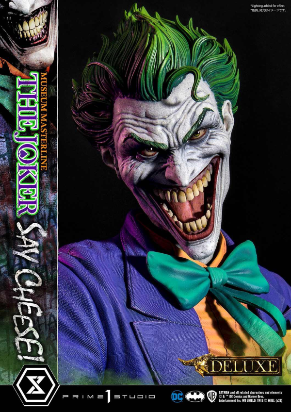 Prime 1 Studio Museum Masterline Batman (Comics) The Joker - Say Cheese DX Bonus Version | 4580708035123