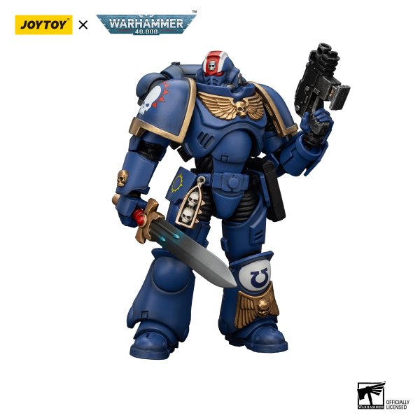 JOYTOY Ultramarines Heroes of the Chapter Primaris Lieutenant Erastus | 6973130372481